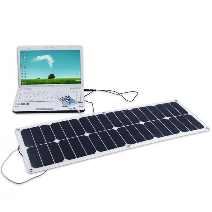 CHOYEZ les panneaux solaires 40W flexibles stratifiés pour le remplissage d'ordinateur portable 0
