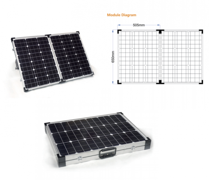 Mini panneaux solaires portatifs pliables 0