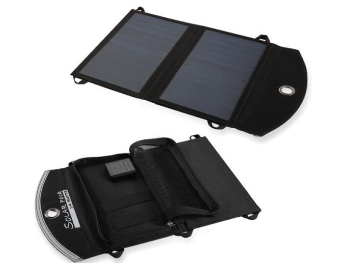 Mini panneau pliable de pile solaire de chargeur du Portable 14W 5V 1